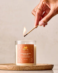 Pumpkin Pecan Waffles